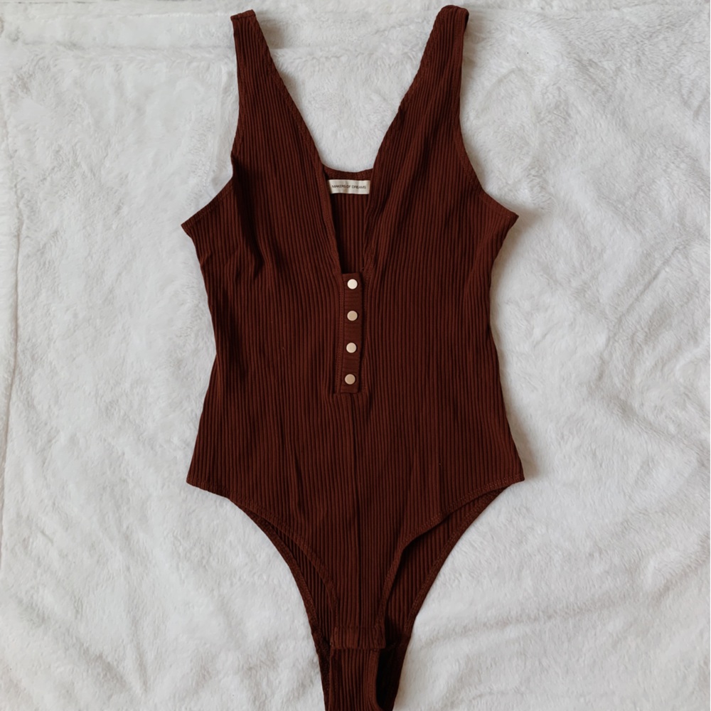Ribbed Bodysuit